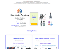Tablet Screenshot of marking-product.com